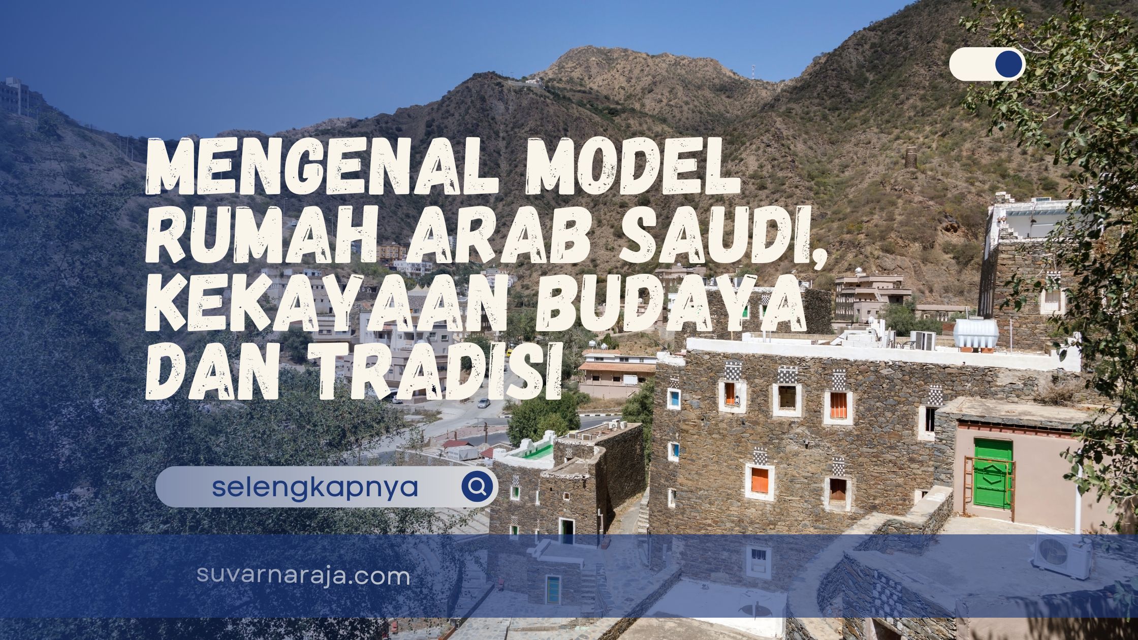 model rumah Arab Saudi