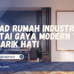 Fasad Rumah Industrial 2 Lantai