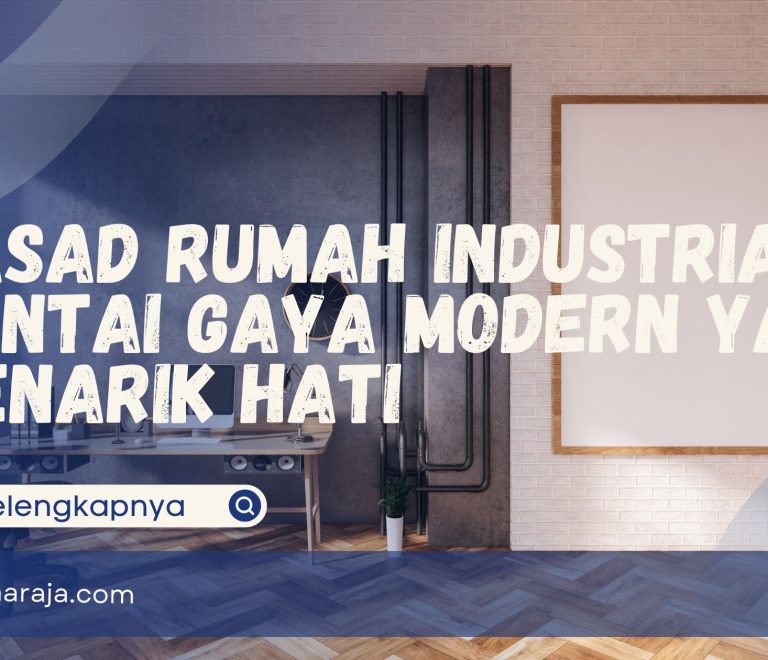 Fasad Rumah Industrial 2 Lantai